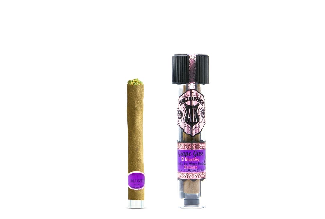 El Bluntito - Grape Gass - Hash Infused - .85G Cigarillo [Mini Blunt]
