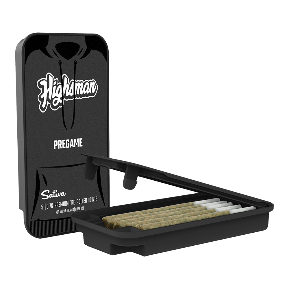 Pregame (Sativa) - Berry "The Jet" Rodriguez - 1/8 Pre Rolls Pack