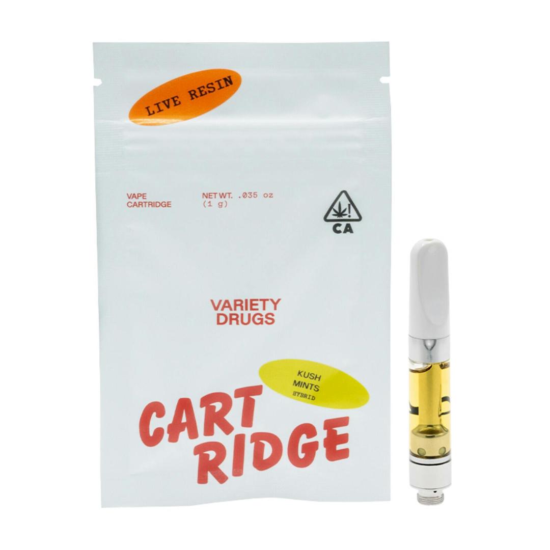 Kush Mints Live Resin Cartridge - 1g