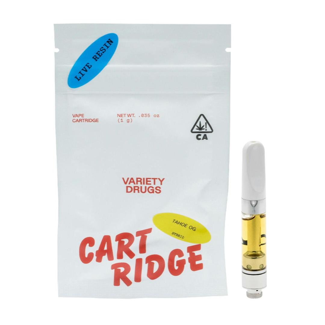 Tahoe OG Live Resin Cartridge - 1g