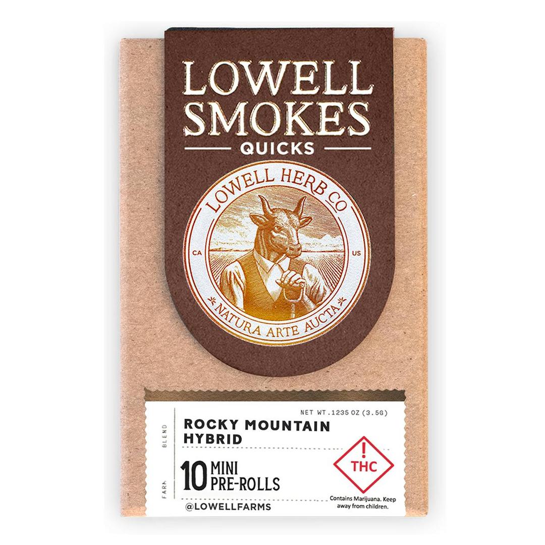 Lowell Smokes | 3.5g Pre-Roll Pack | Rocky Mountain Hybrid Quicks