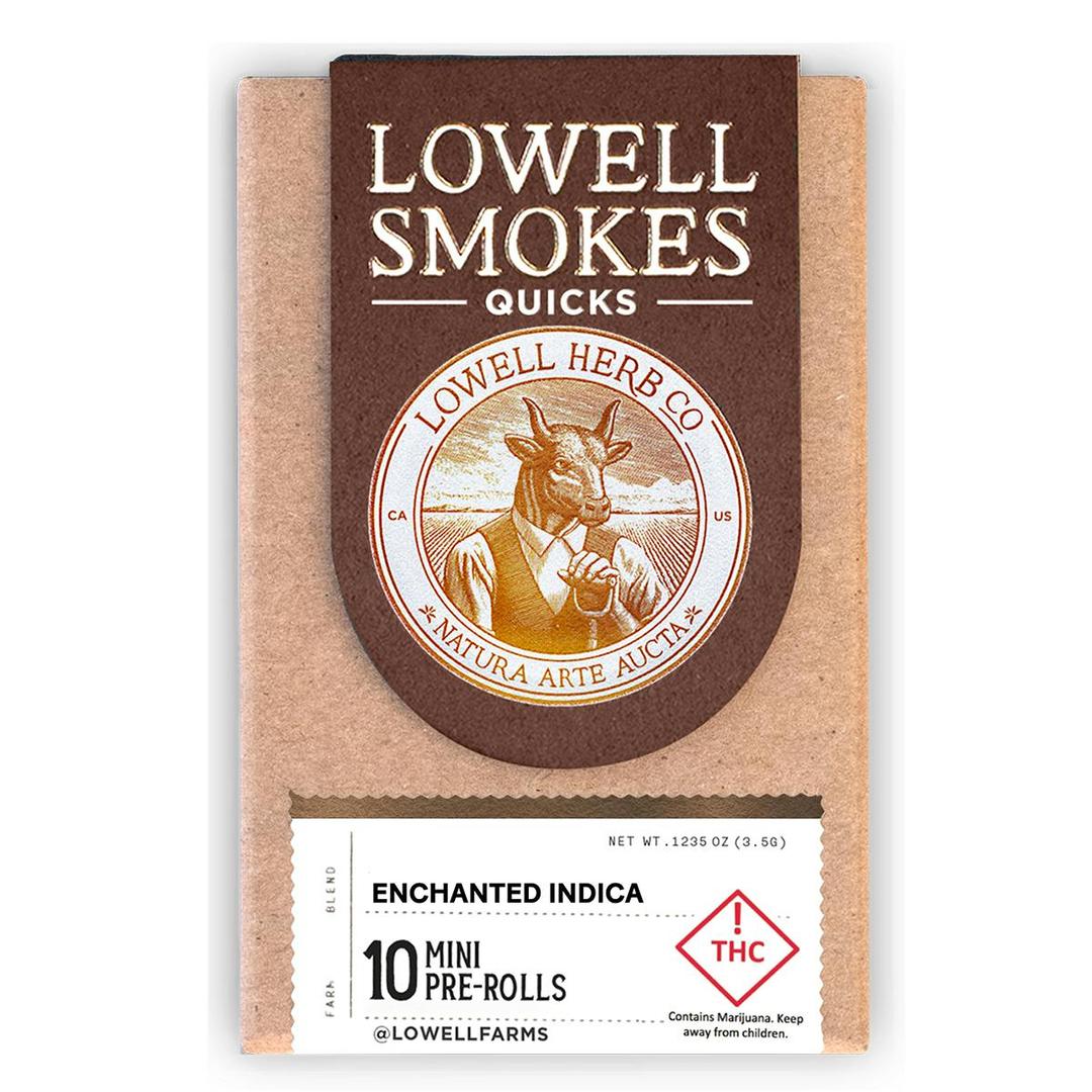 Lowell Smokes | 3.5g Pre-Roll Pack | The Enchanted Indica Quicks