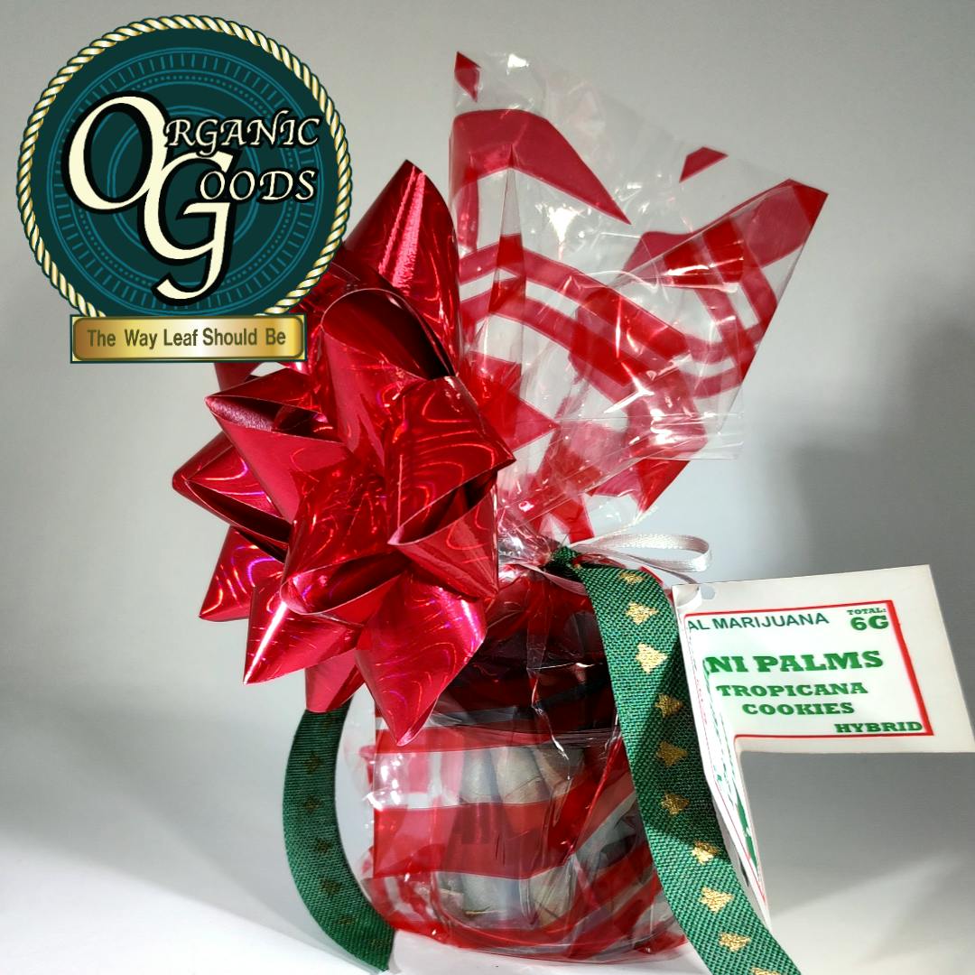 Gift Wrapped Tropicana Cookies Mini Palms 12 x .5g = 6g