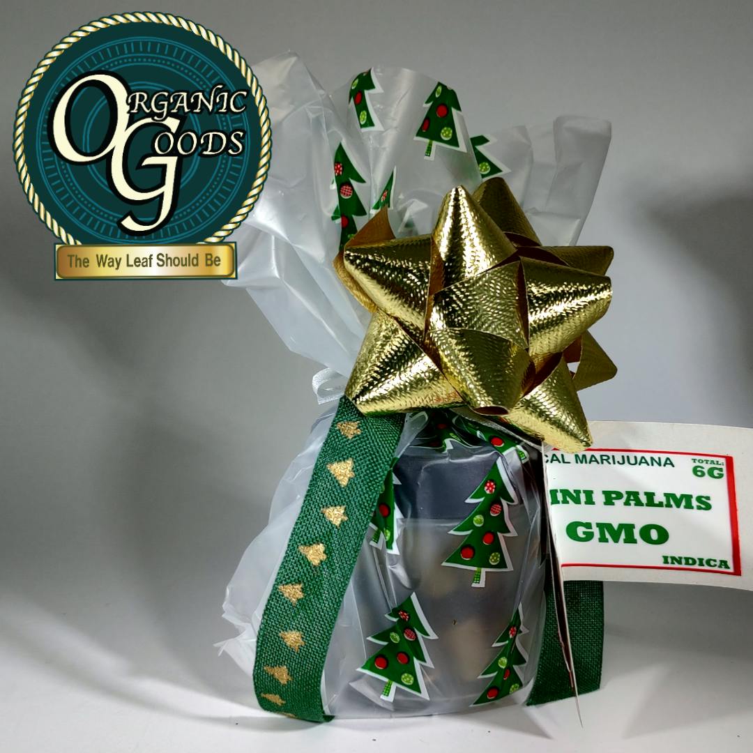 Gift Wrapped GMO Mini Palms 12 x .5g = 6g