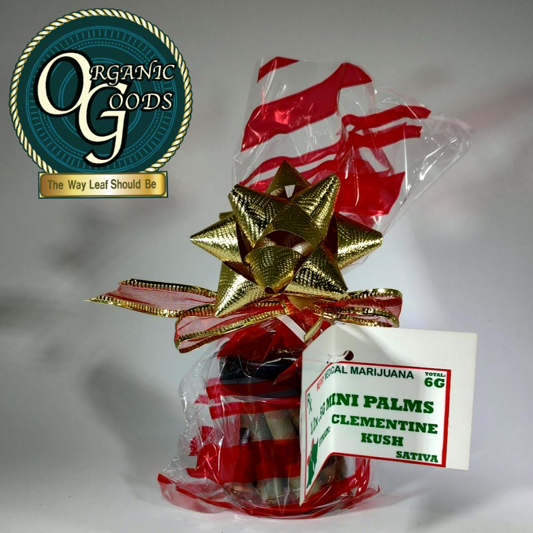 Gift Wrapped Clementine Kush Mini Palms 12 x .5g = 6g