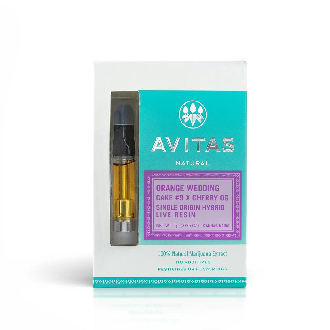 Orange Wedding Cake #9 X Cherry OG Live Resin Cartridge 1g