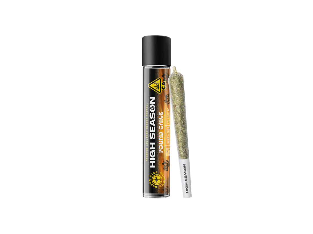 HIGH SEASON | Pound Cake Indoor Preroll (1.2g flower)