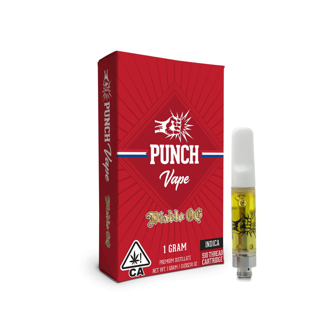 Punch - 510 Distillate Cart - Diablo OG (1g)