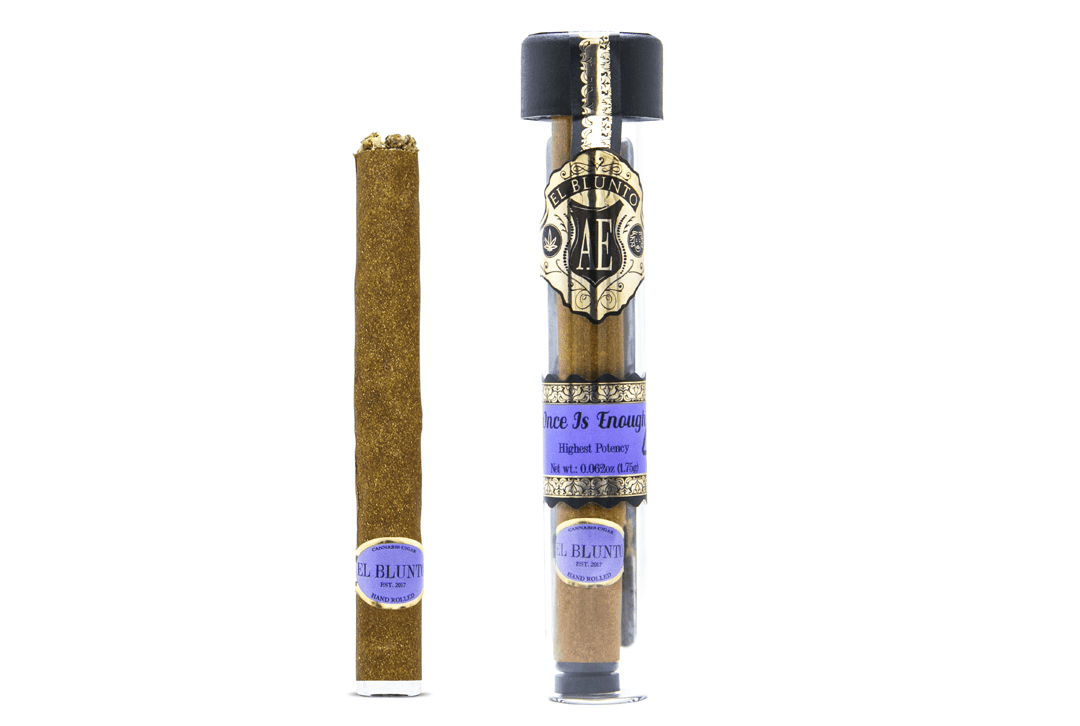 El Blunto - Once is Enough - 1.75G Cannabis Cigar [Blunt]