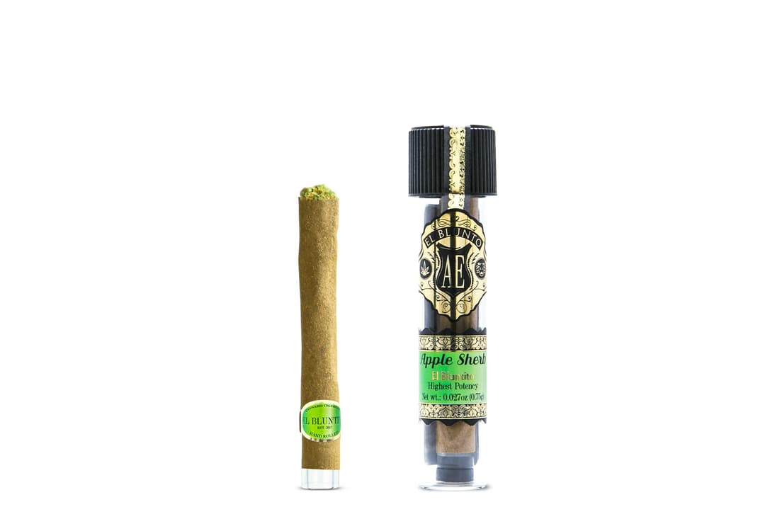 El Bluntito - Apple Sherb - .75G Cigarillo [Mini Blunt]