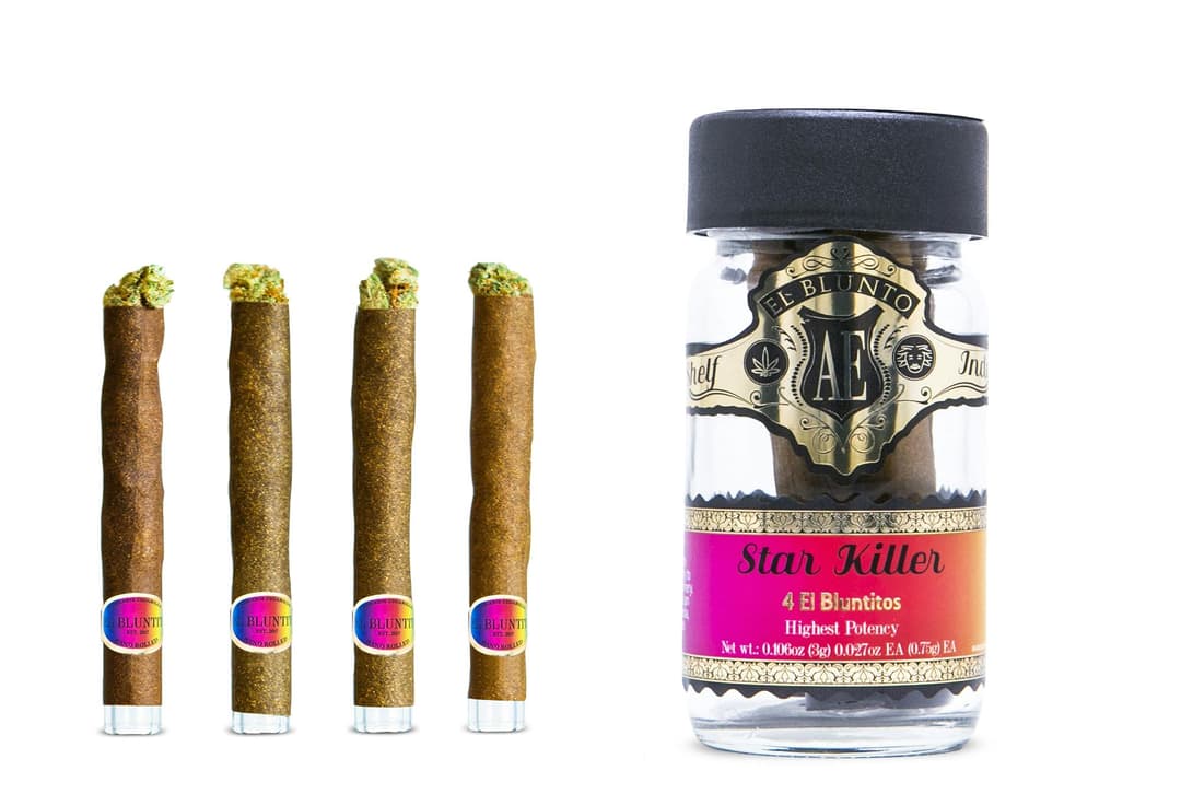El Bluntito - 4-Pack - Star Killer - 4 x .75G [Mini Blunt]