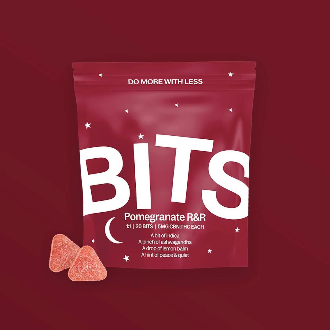 Pomegranate R&R CBN:THC Gummies [20pk] (100mg CBN/100mg THC)