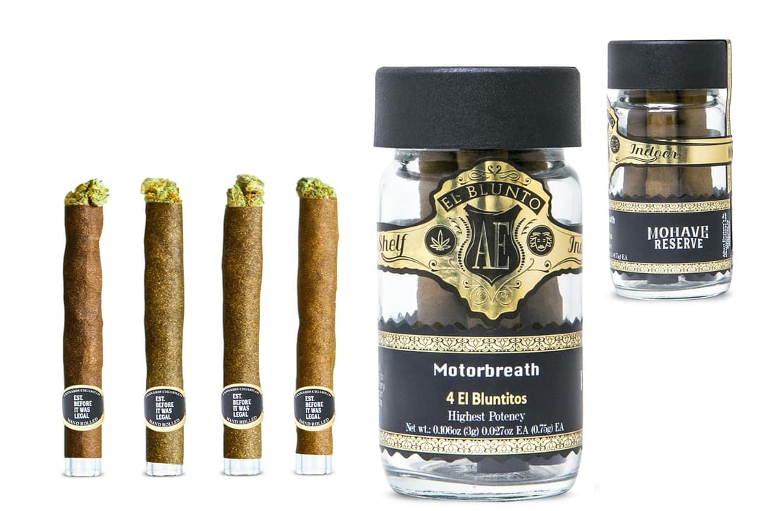 El Bluntito - 4-Pack - Motorbreath x Mohave Reserve - 4 x .75G [Mini Blunt]