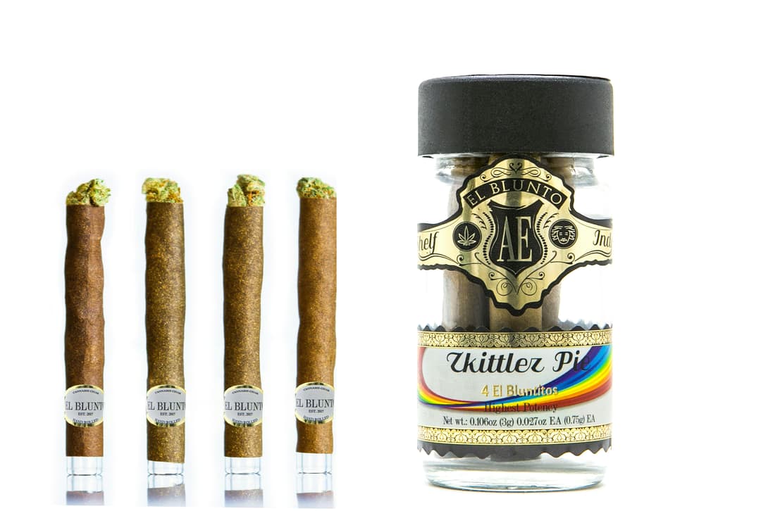 El Bluntito - 4-Pack - Zkittlez Pie - 4 x .75G [Mini Blunt]