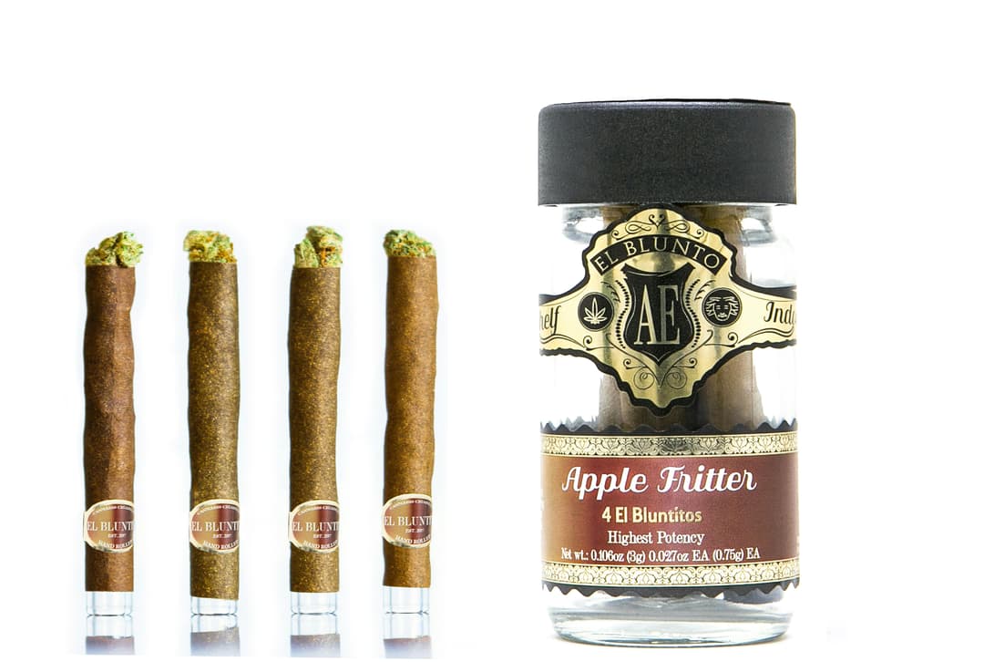 El Bluntito - 4-Pack - Apple Fritter - 4 x .75G [Mini Blunt]