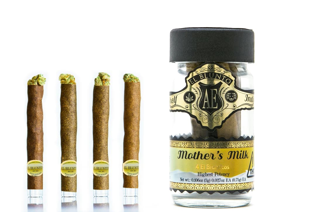 El Bluntito - 4-Pack - Mother's Milk - 4 x .75G [Mini Blunt]