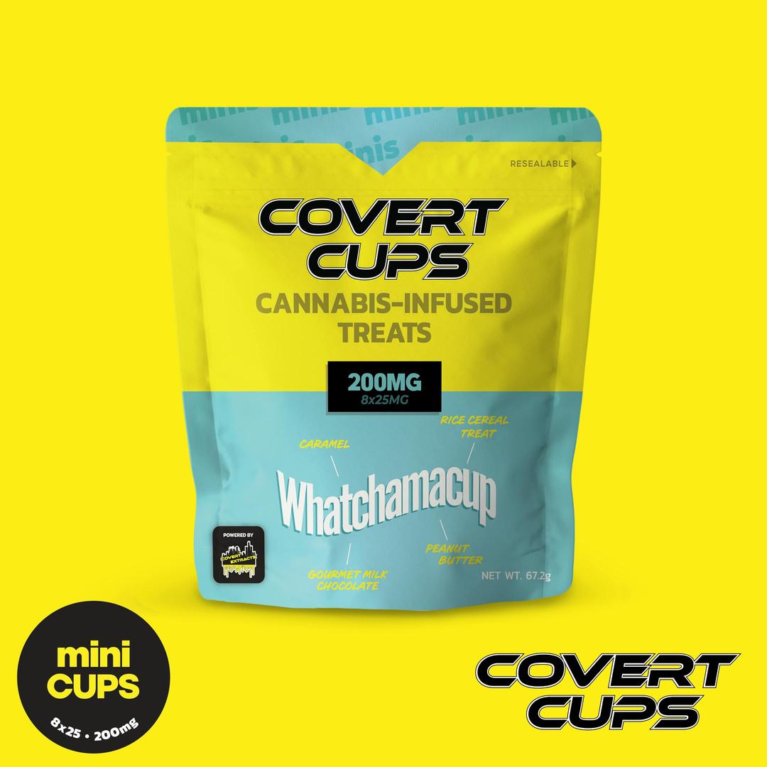 Whatchamacup- 200MG Chocolate Cups - Covert Cups - MED