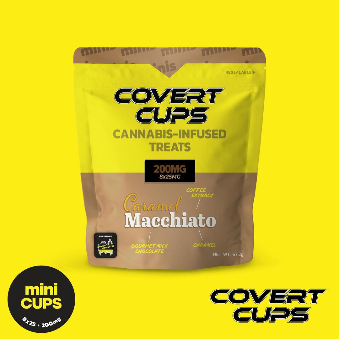 Caramel Macchiato - 200MG Chocolate Cups - Covert Cups - REC