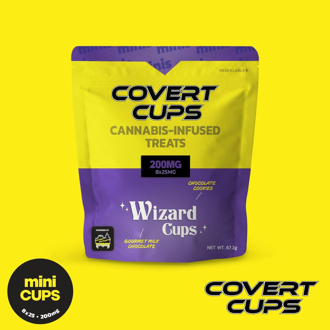 Wizard Cups - 200MG Chocolate Cups - Covert Cups | MED