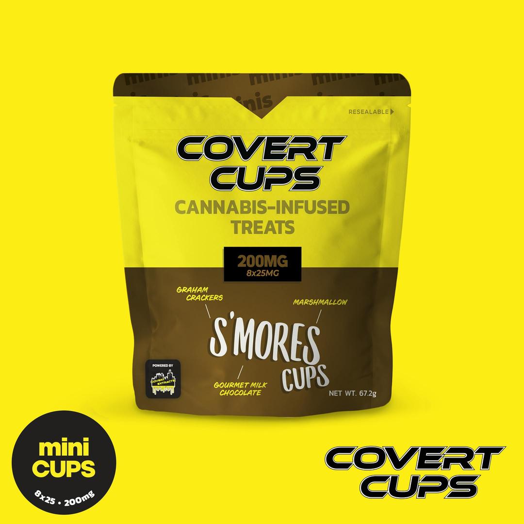 S'mores - 200MG Chocolate Cups - Covert Cups | REC