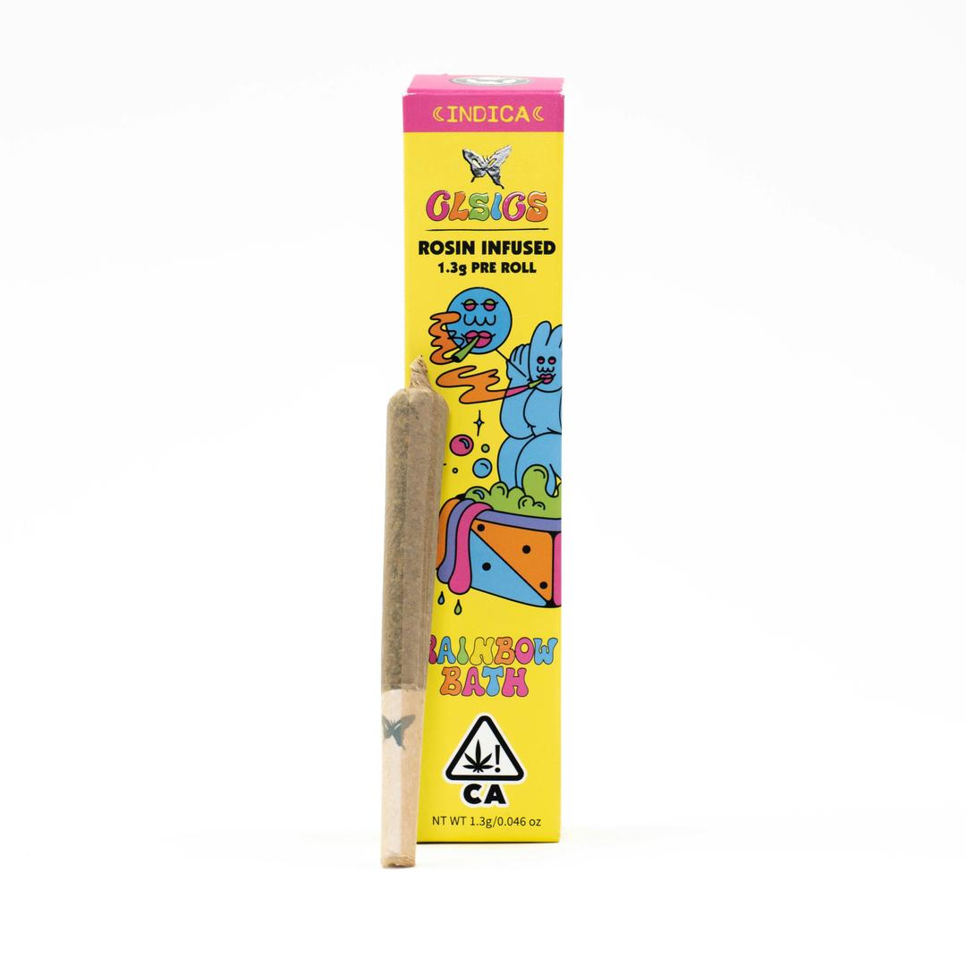 Rainbow Bath - Dreyfus Artist Series - 1.3g Rosin Infused Pre Roll
