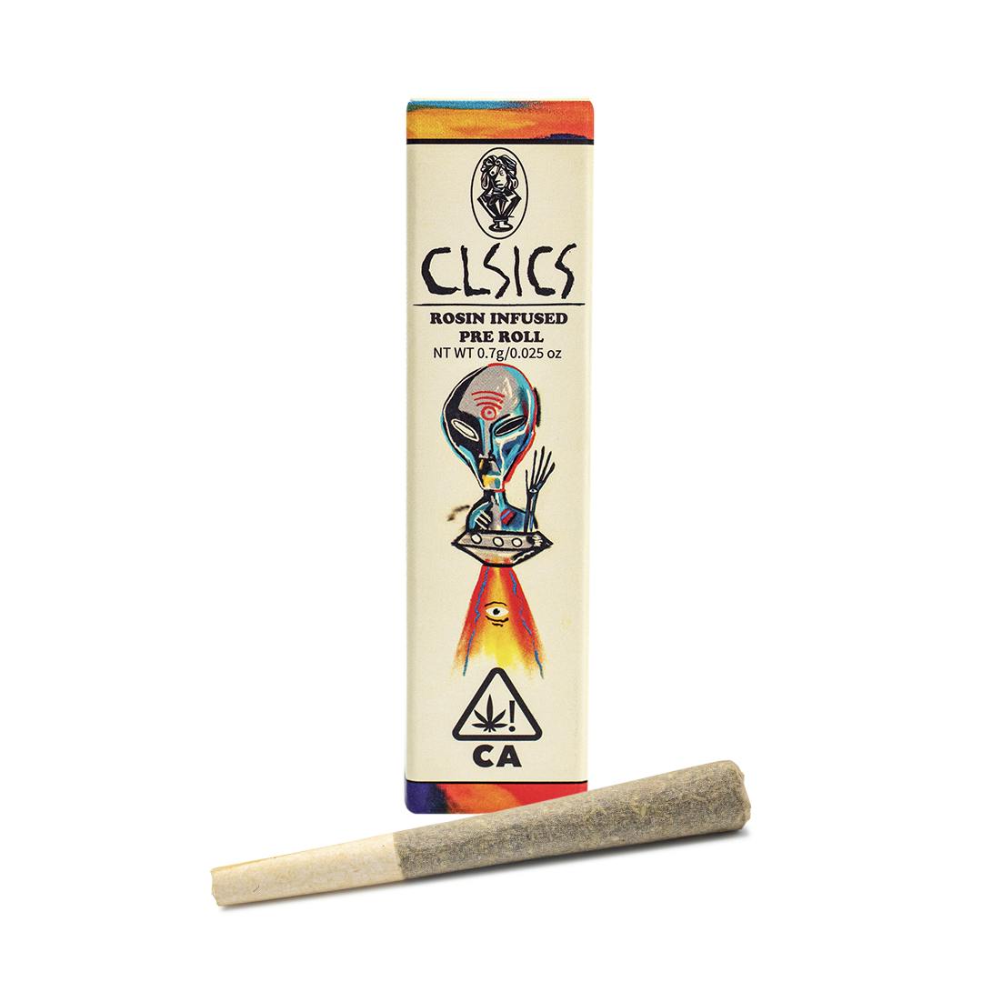 Ice Cream Cake/Wedding Cake - .7g Rosin Infused Pre Roll