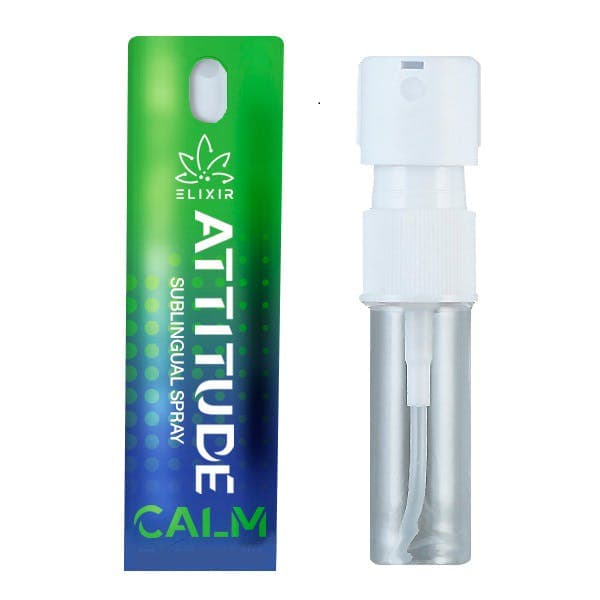 Attitude - Calm - Sublingual Spray 500mg THC - Peppermint