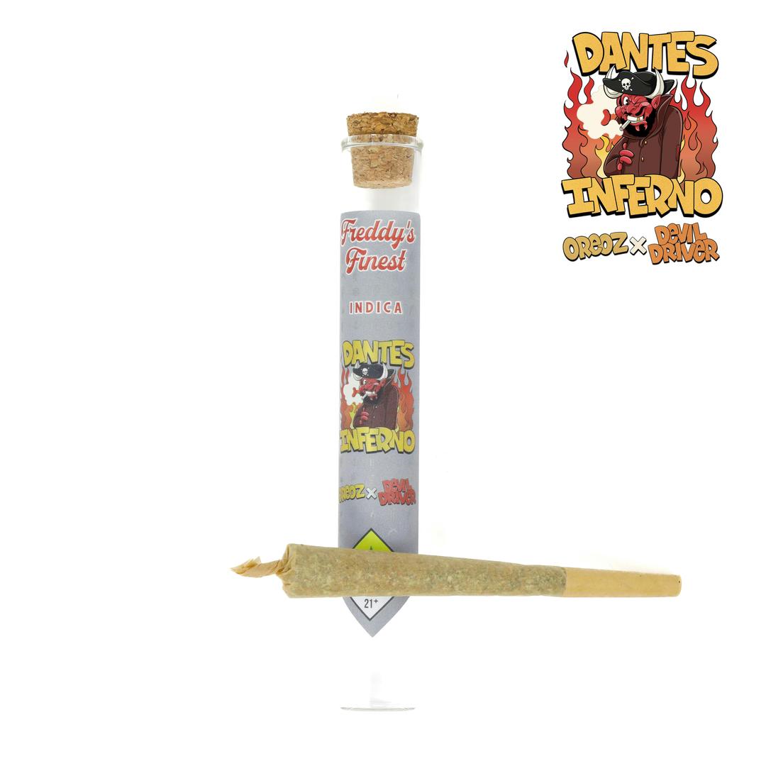 Dante's Inferno 1g Pre-Roll - Freddy's Finest