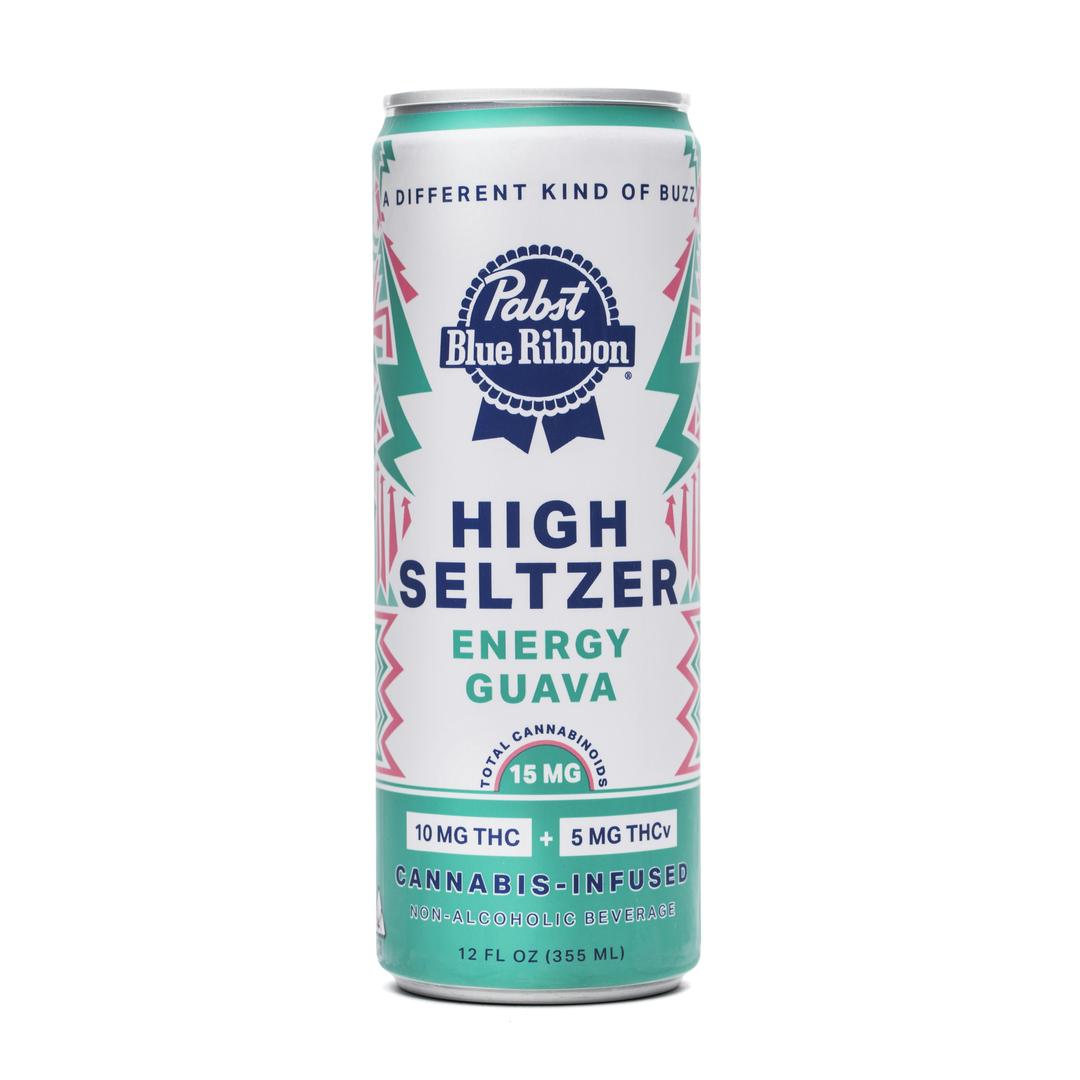 PABST | PBR - DAYTIME GUAVA | 10mg THC + 5mg THCv | Single Can