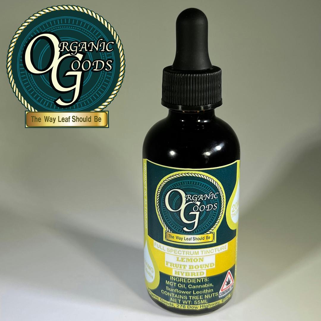 OG 1100 MG THC Full Spectrum Tincture Lemon Fruit Bound