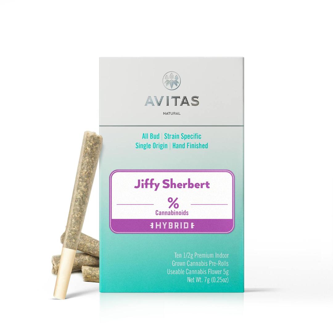 Jiffy Sherbert 10pk Pre-Roll 5g