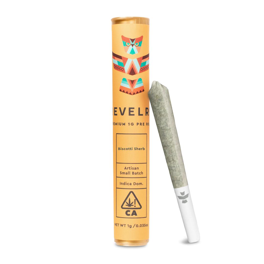 Biscotti Sherb - Indica - Pre Roll Single (1g)