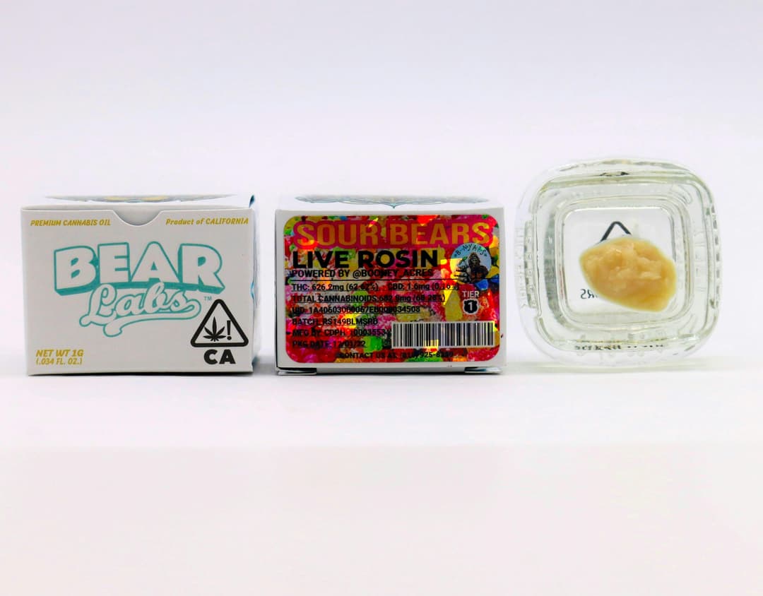 Sour Bears T1 Live Rosin - 1g