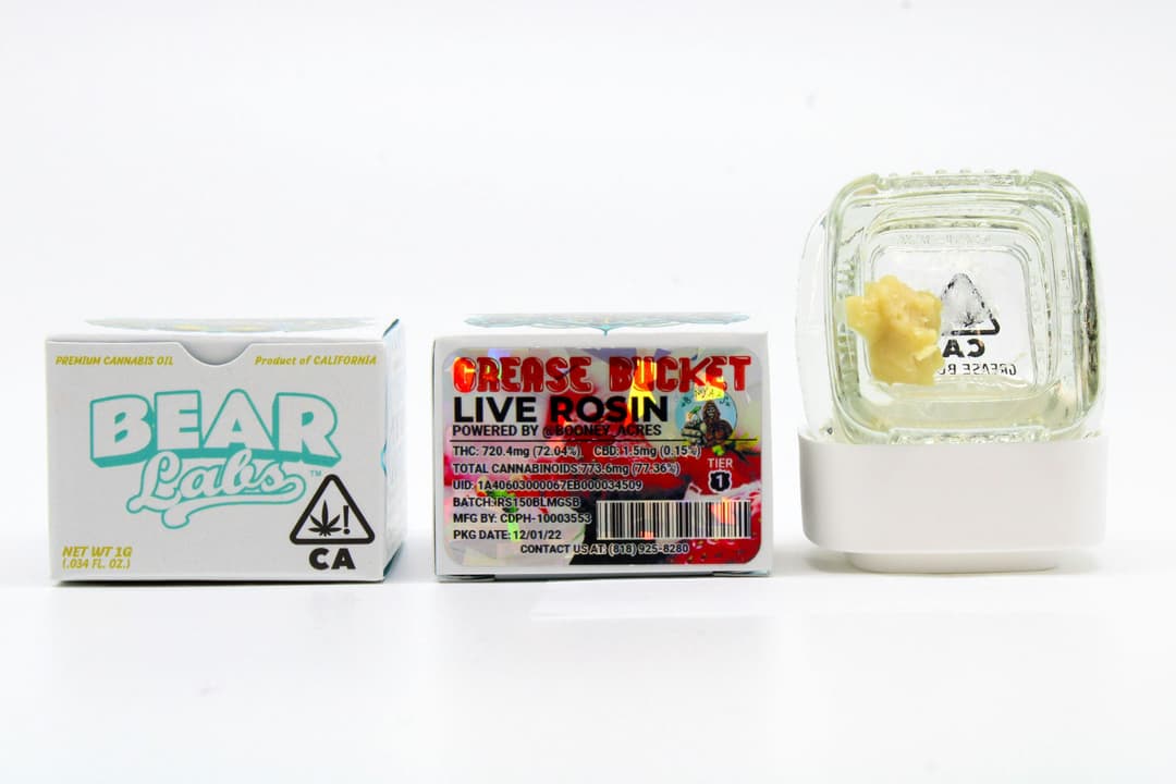 Grease Bucket T1 Live Rosin - 1g