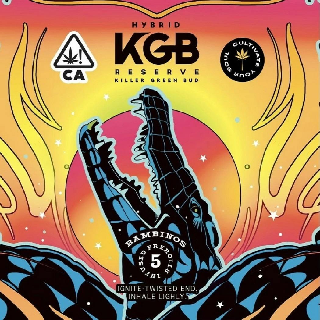 KGB RESERVE - BAMBINO 5 PACK - SNOWMAN - 2.5 GRAMS