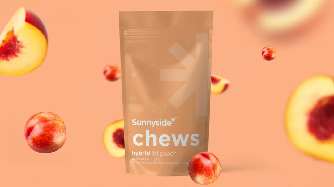 Sunnyside* Chews 1:1 Peach 100mg