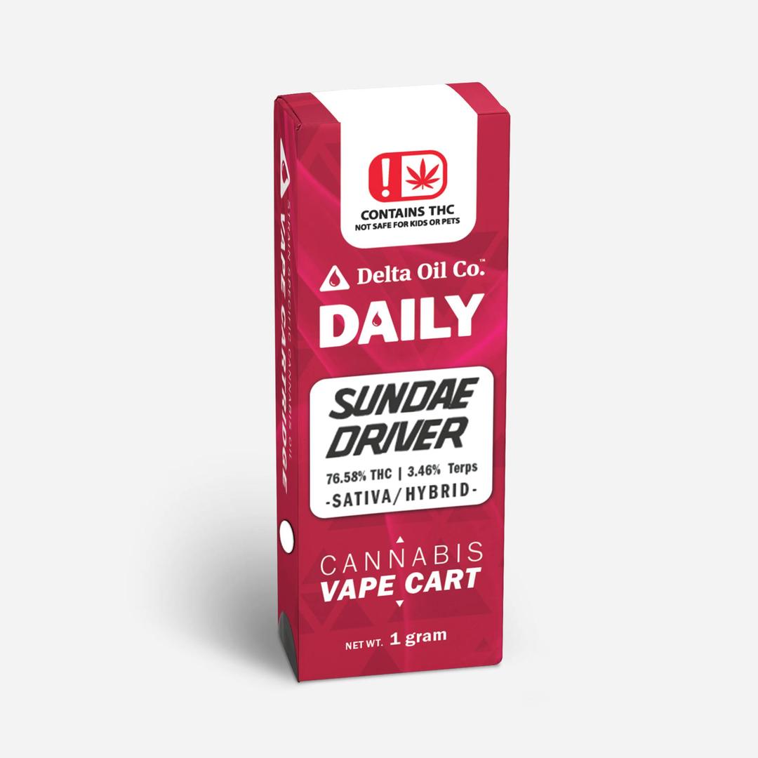 Delta Daily Cartridge | Sundae Driver - 1g