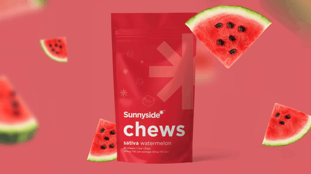 Sunnyside* Chews Watermelon 100mg