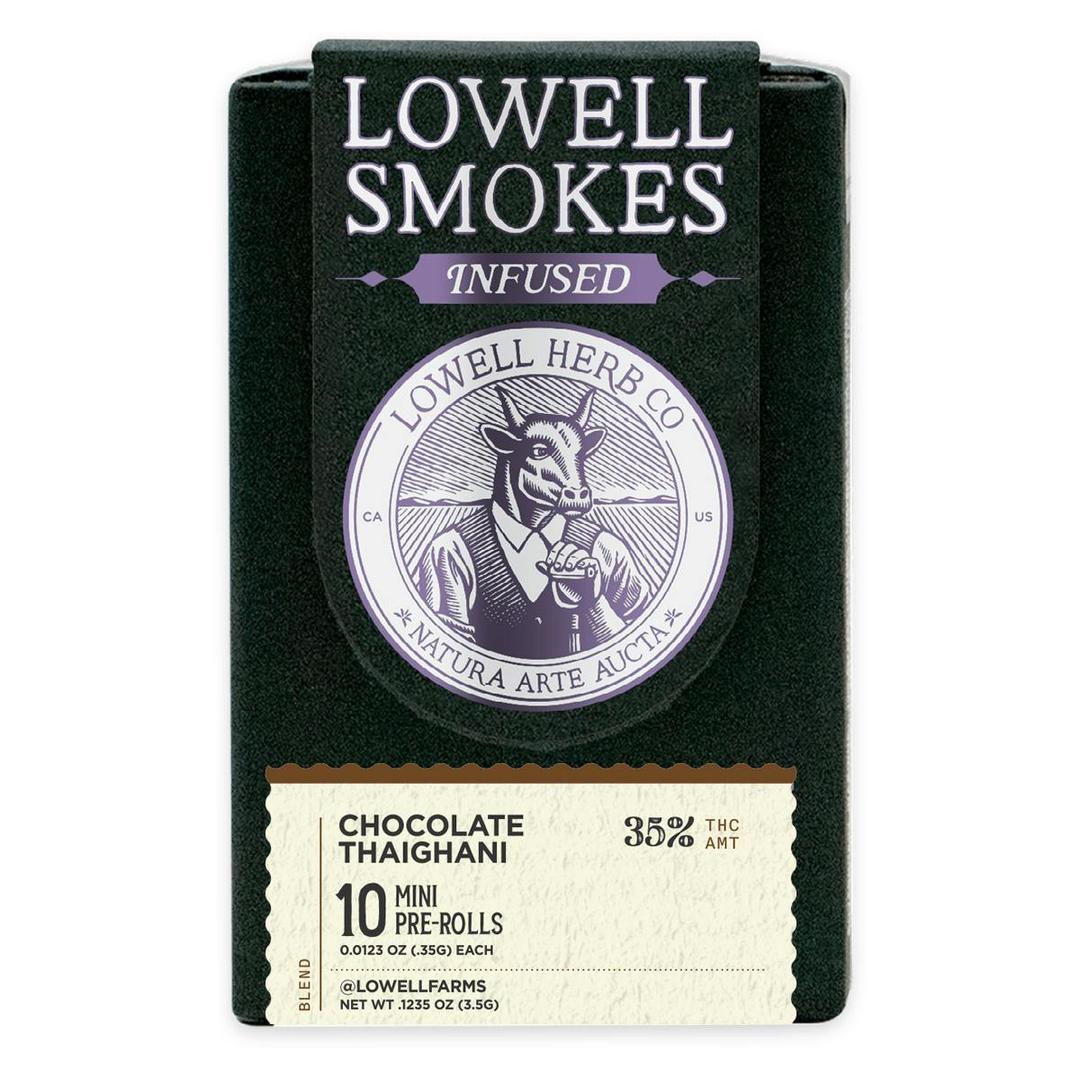 Lowell Smokes | 4g Quicks Pre-Roll Infused Pack | Chocolate Thaighani