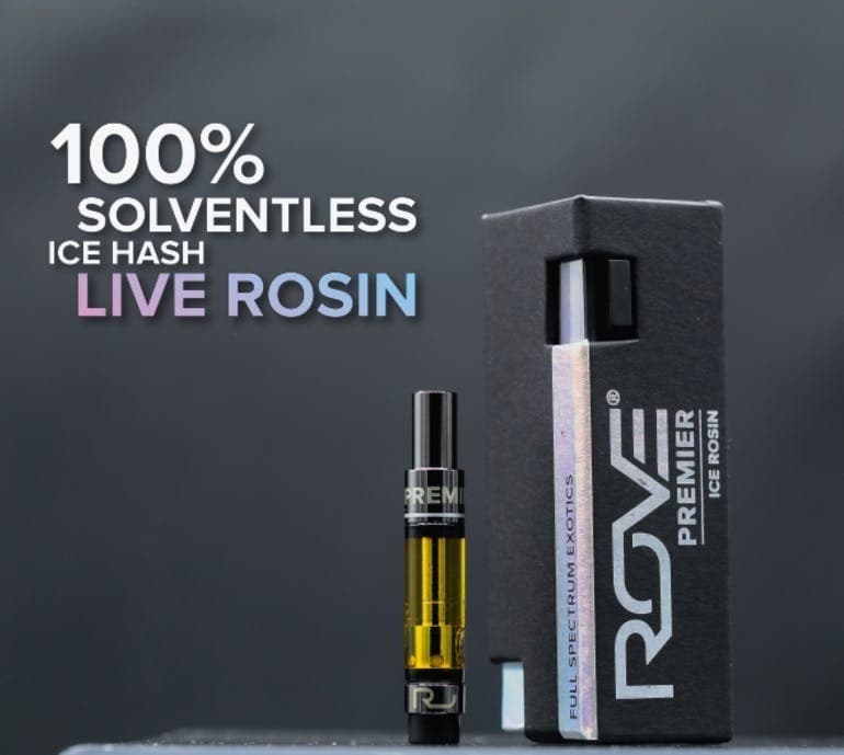 Rove Premier Ice Hash Live Rosin - Sunday Driver 0.525g