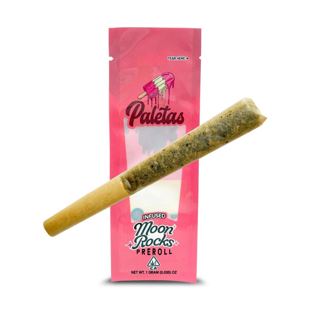 Paletas: Strawberry Lemonade- Moonrock Infused Joint (1g)
