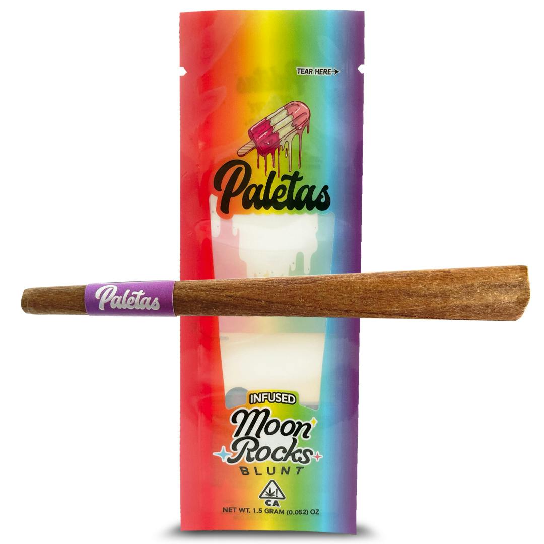 Paletas: Jelly Donut- Moonrock Infused Blunt (1.5g)