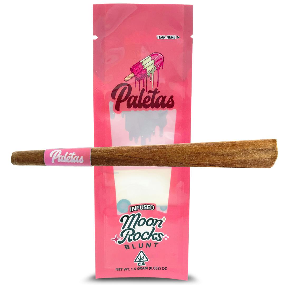 Paletas: Strawberry Lemonade- Moonrock Infused Blunt (1.5g)