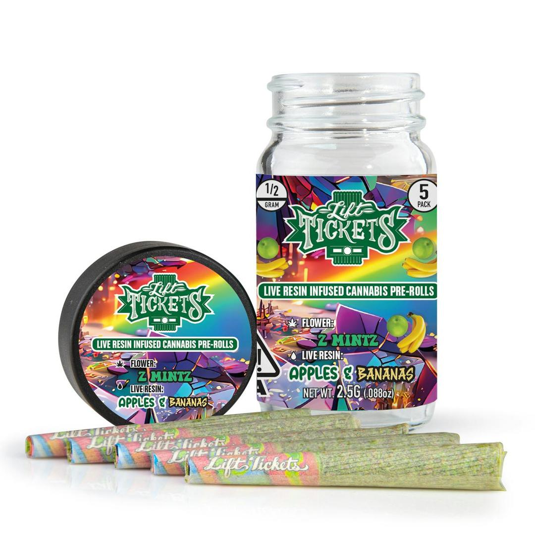 Z Mintz x Apples & Bananas - Infused Pre-Roll 5-Pack