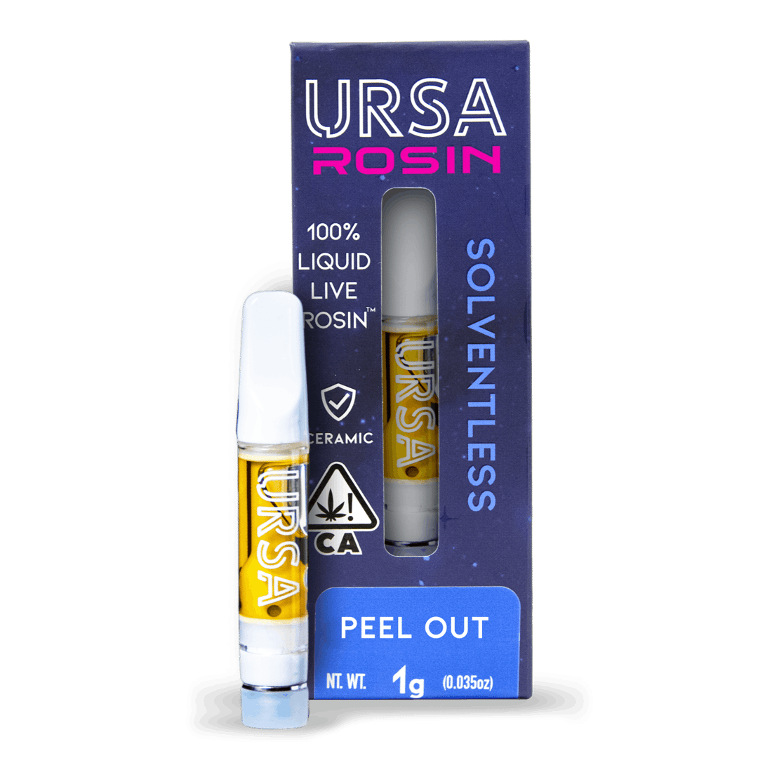 Peel Out 1g Live Rosin Cartridge