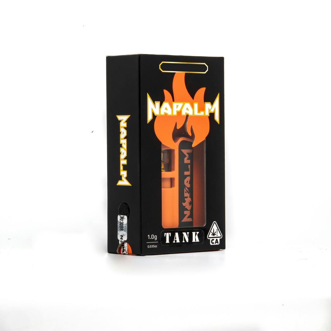 Napalm Tank Bundle (Live Resin Cart & Palm Battery) - Butter Wax