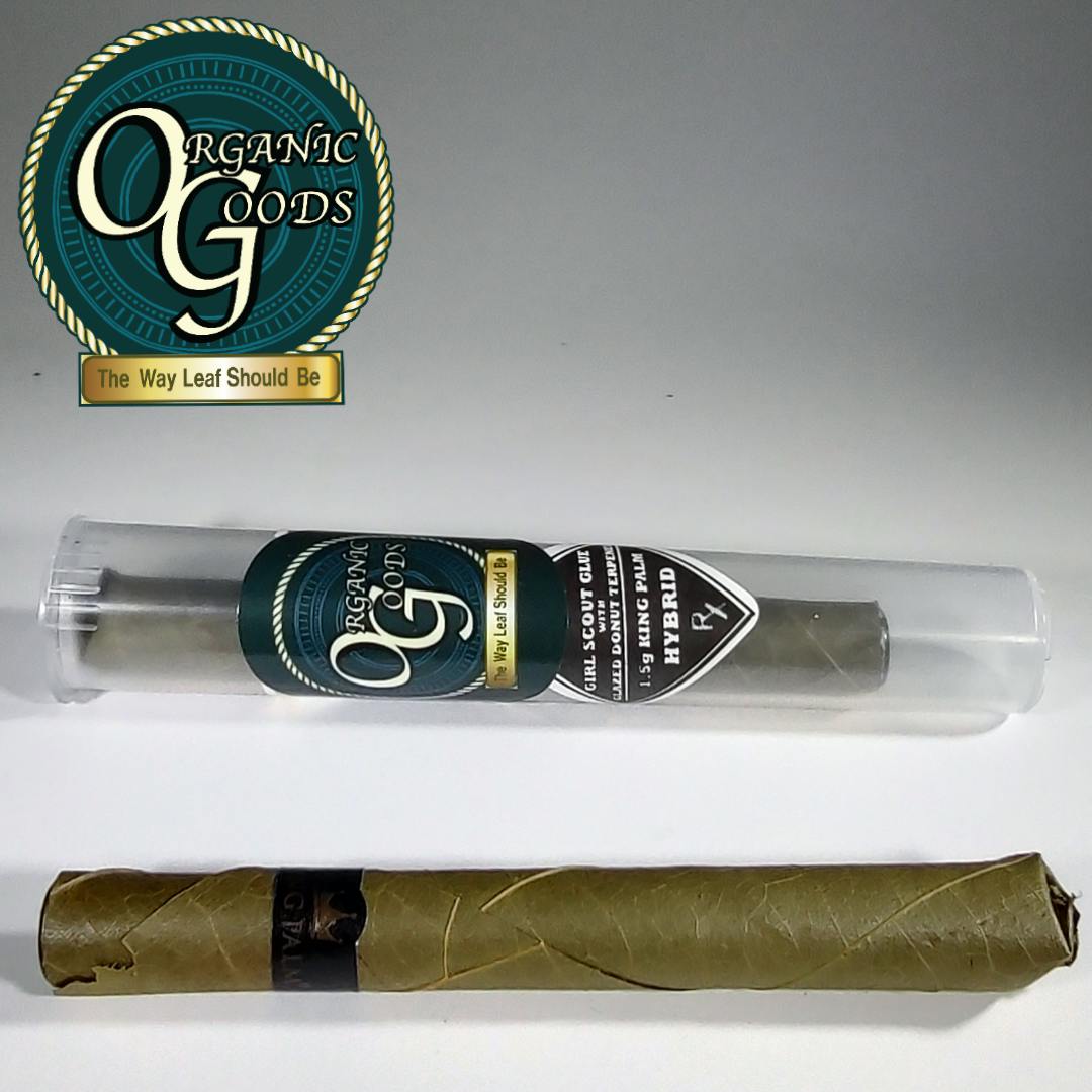 Organic Goods King Palm w/ Terpenes Girl Scout Glue 1.5 G