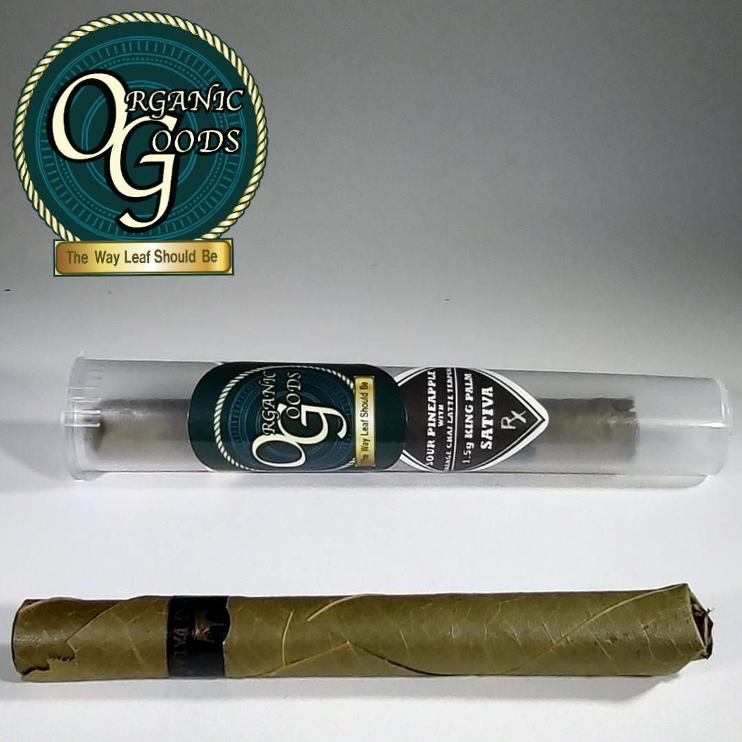 Organic Goods King Palm w/ Terpenes Sour Pineapple 1.5 G