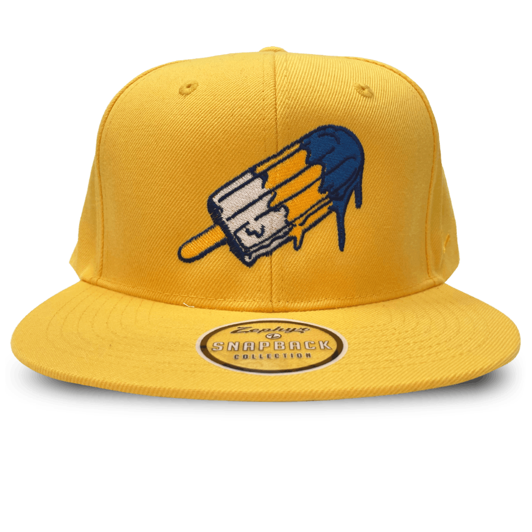 Paletas: Yellow- Snapback Hat (Popsicle Logo)