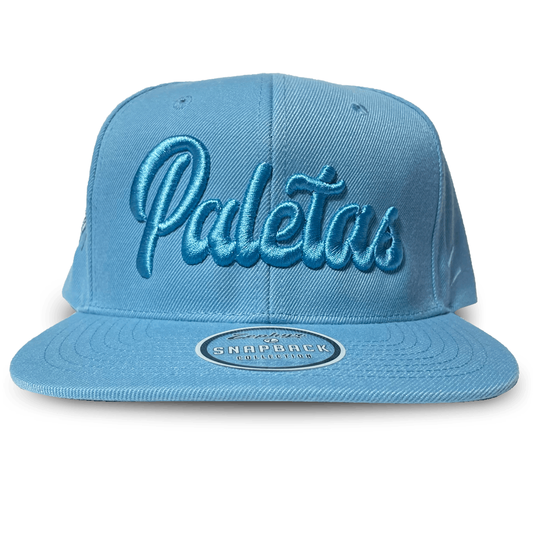 Paletas: Light Blue- Snapback Hat (Wordmark)